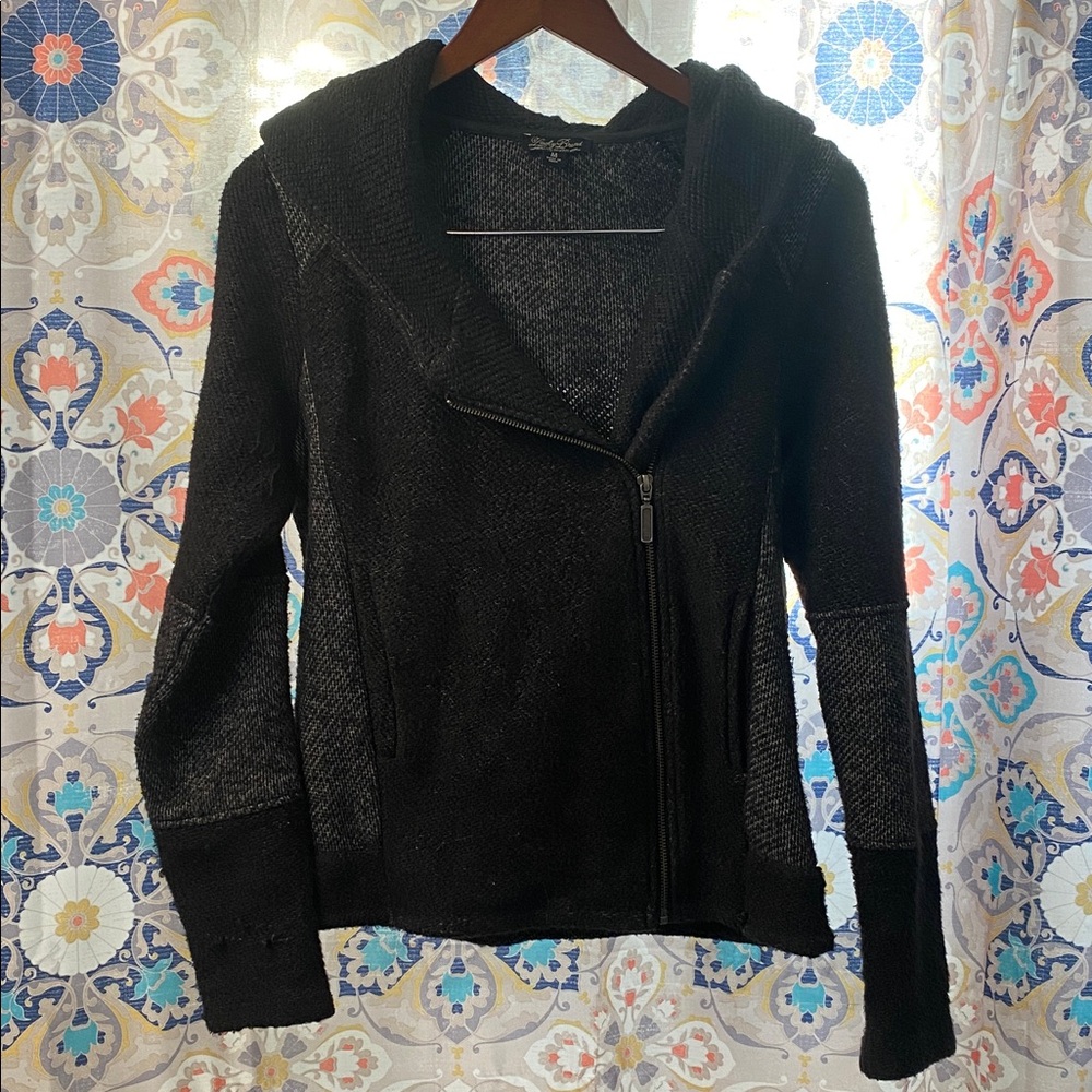 Lucky Brand woven motorcycle jacket